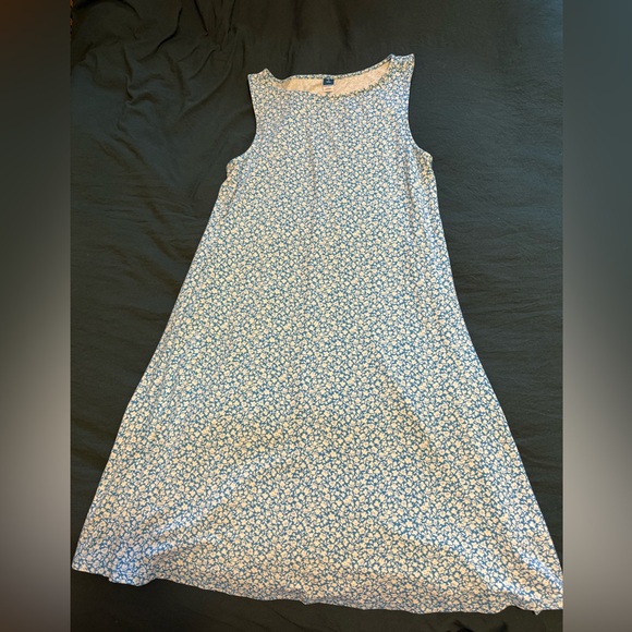 Old Navy Dresses & Skirts - Old Navy, blue floral skater dress, size small Tall